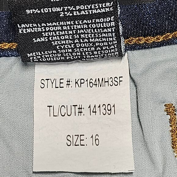 Kut From The Kloth Mia Toothpick Skinny Jeans NWT Size 16 - Picture 9 of 9